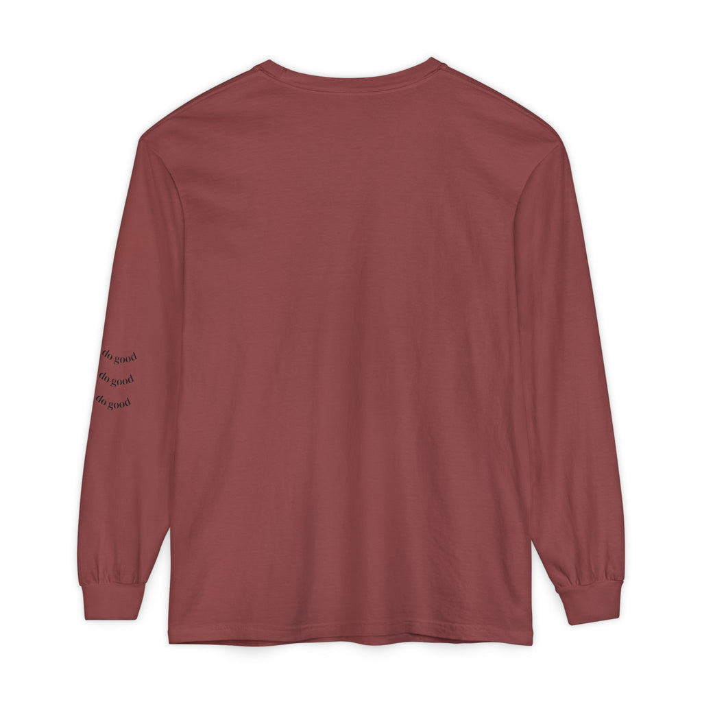 Gothic Alice Long Sleeve Tee — "Eat Me, Drink Me" Tattooed Fairycore Shirt