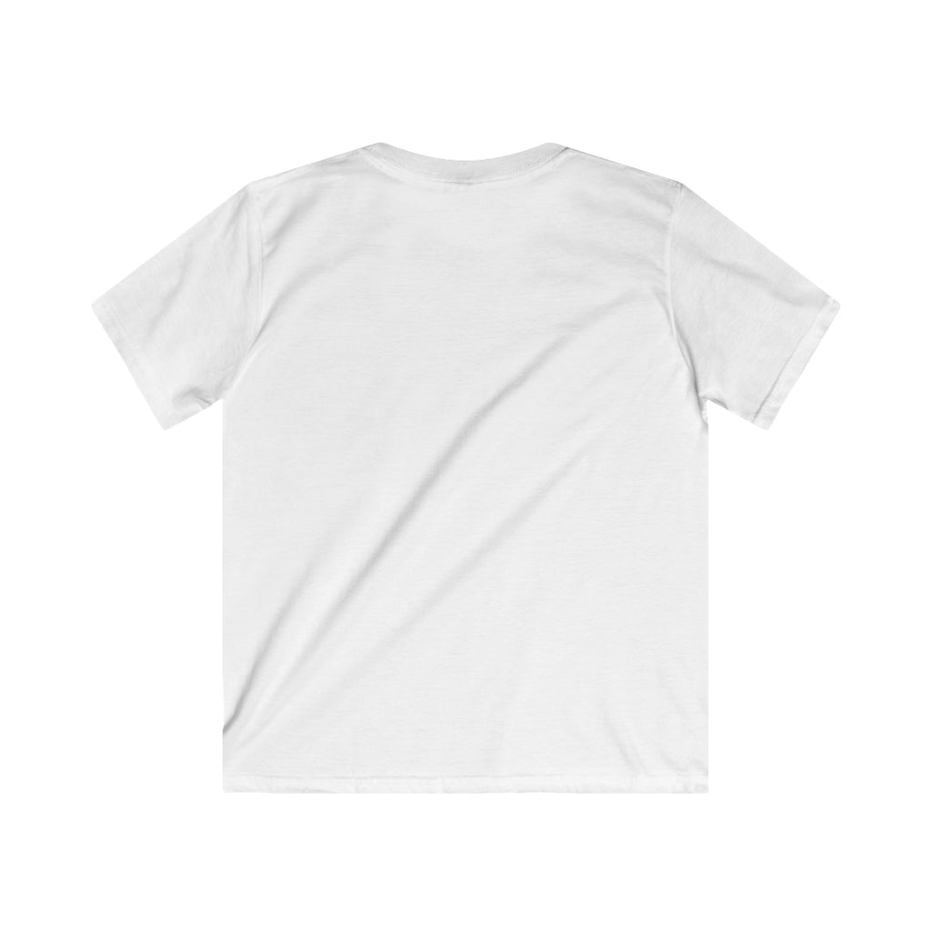 Kids T‑Shirt — Minimal Yellow Lemon Wheel Bicycle Tee