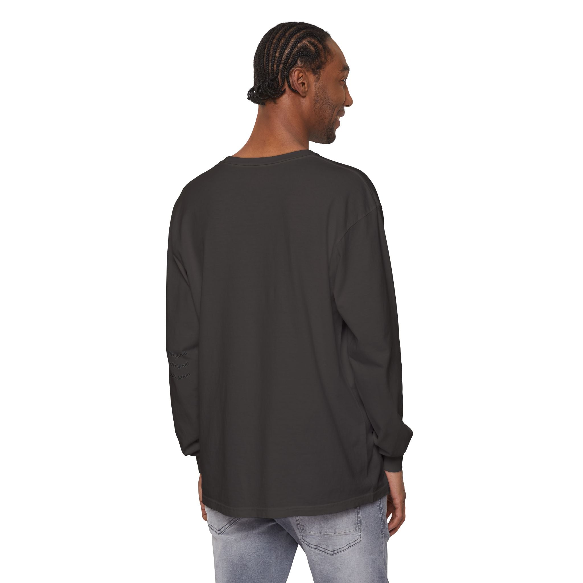 Gothic Alice Long Sleeve Tee — "Eat Me, Drink Me" Tattooed Fairycore Shirt