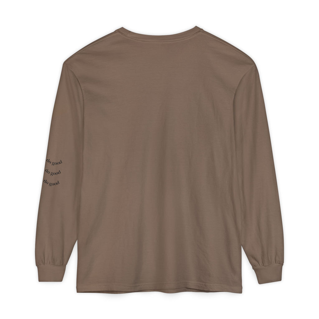 Gothic Alice Long Sleeve Tee — "Eat Me, Drink Me" Tattooed Fairycore Shirt
