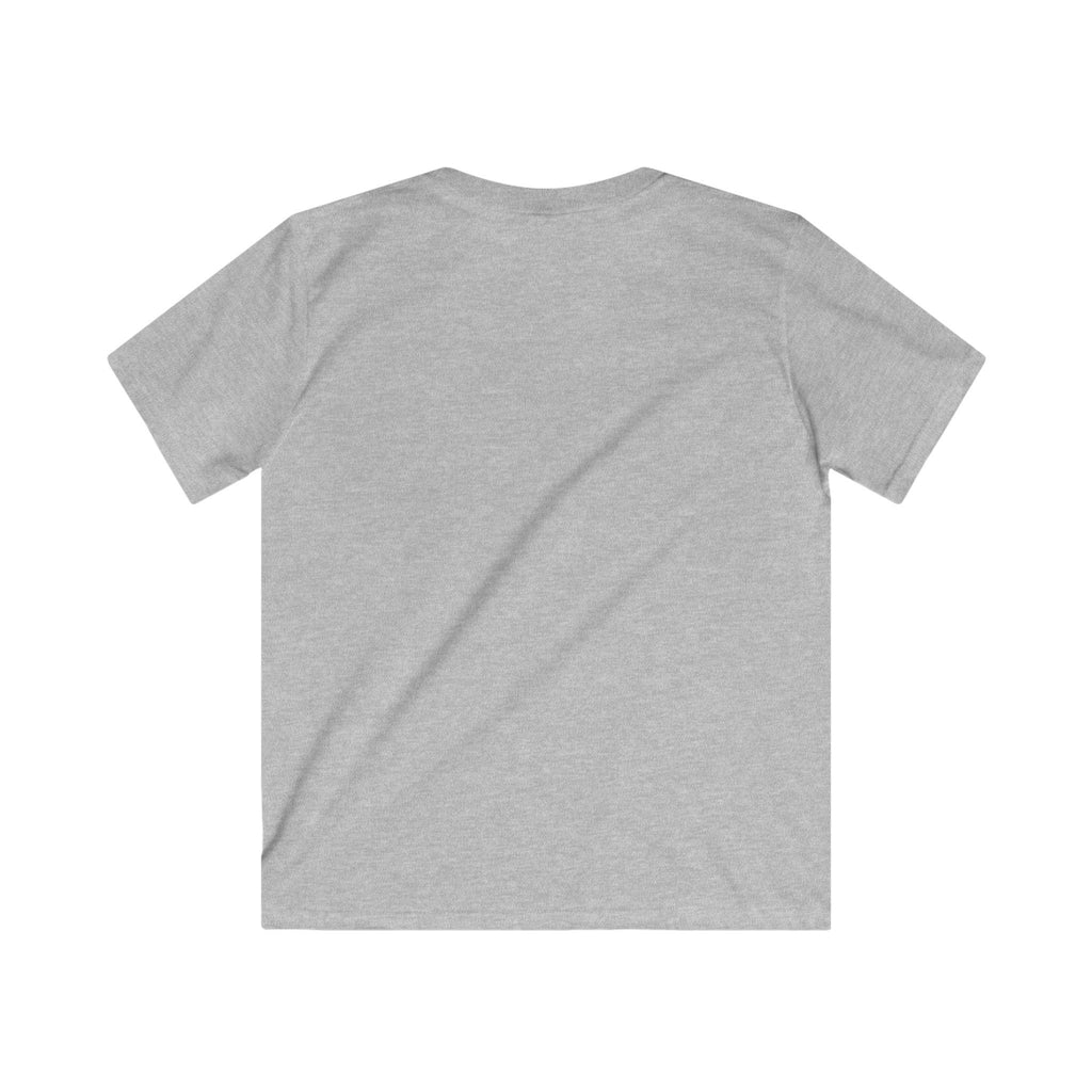 Kids T‑Shirt — Minimal Yellow Lemon Wheel Bicycle Tee