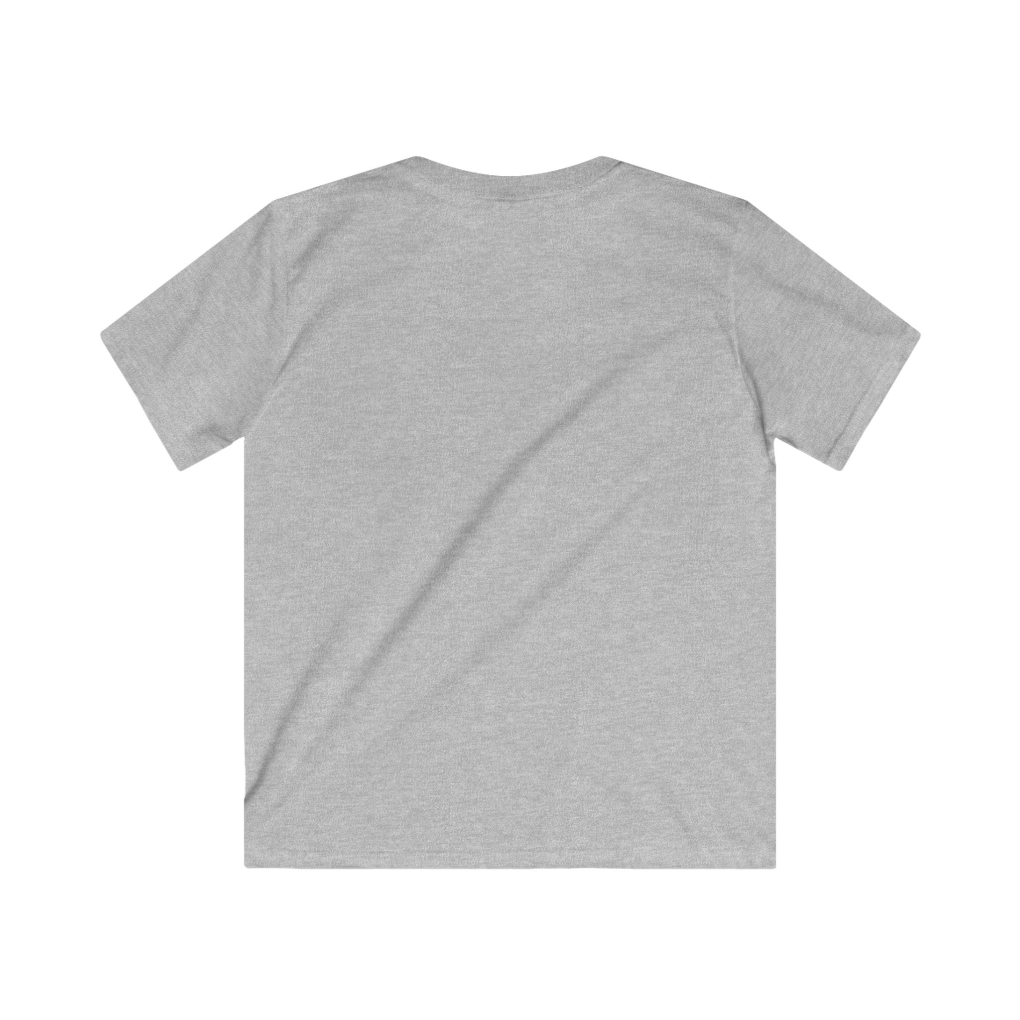 Kids T‑Shirt — Minimal Yellow Lemon Wheel Bicycle Tee