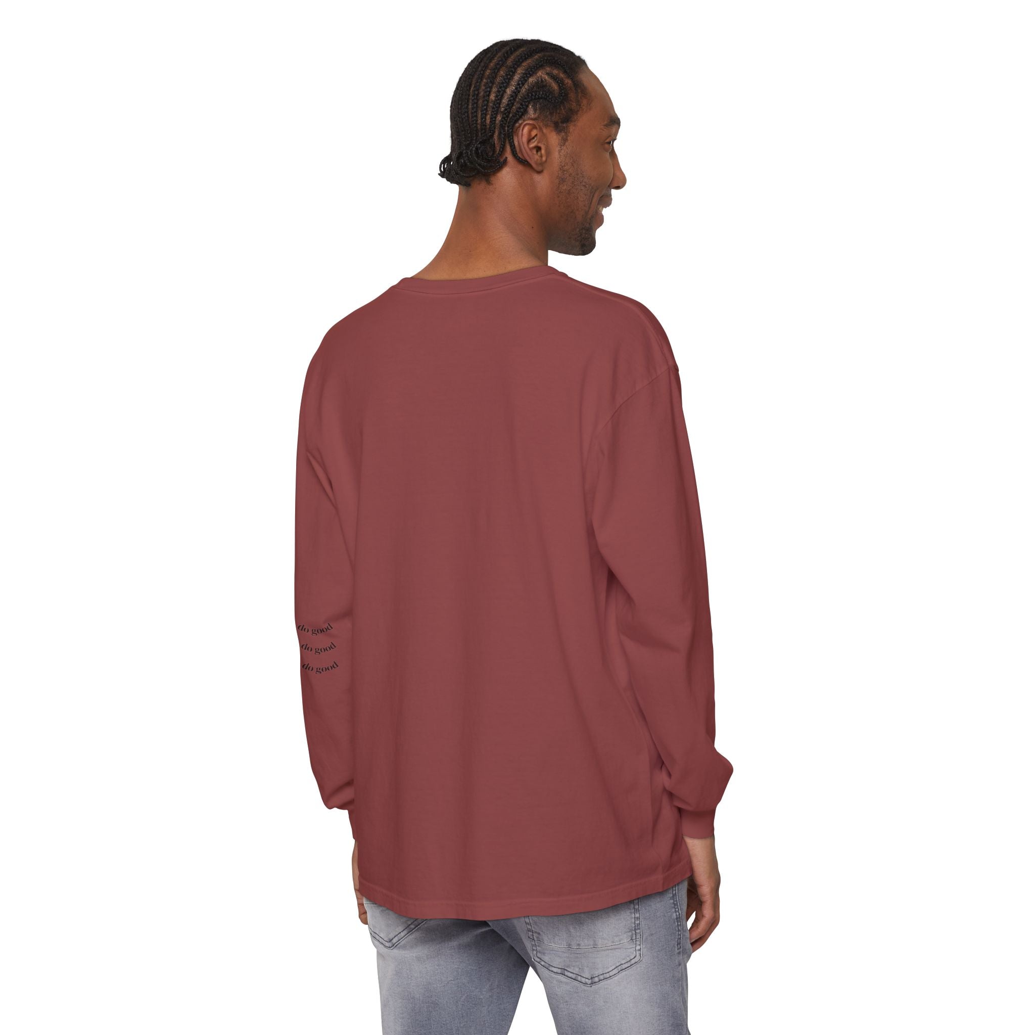 Gothic Alice Long Sleeve Tee — "Eat Me, Drink Me" Tattooed Fairycore Shirt