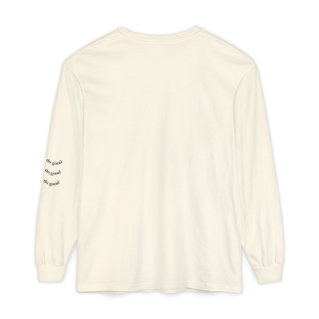 Gothic Alice Long Sleeve Tee — "Eat Me, Drink Me" Tattooed Fairycore Shirt