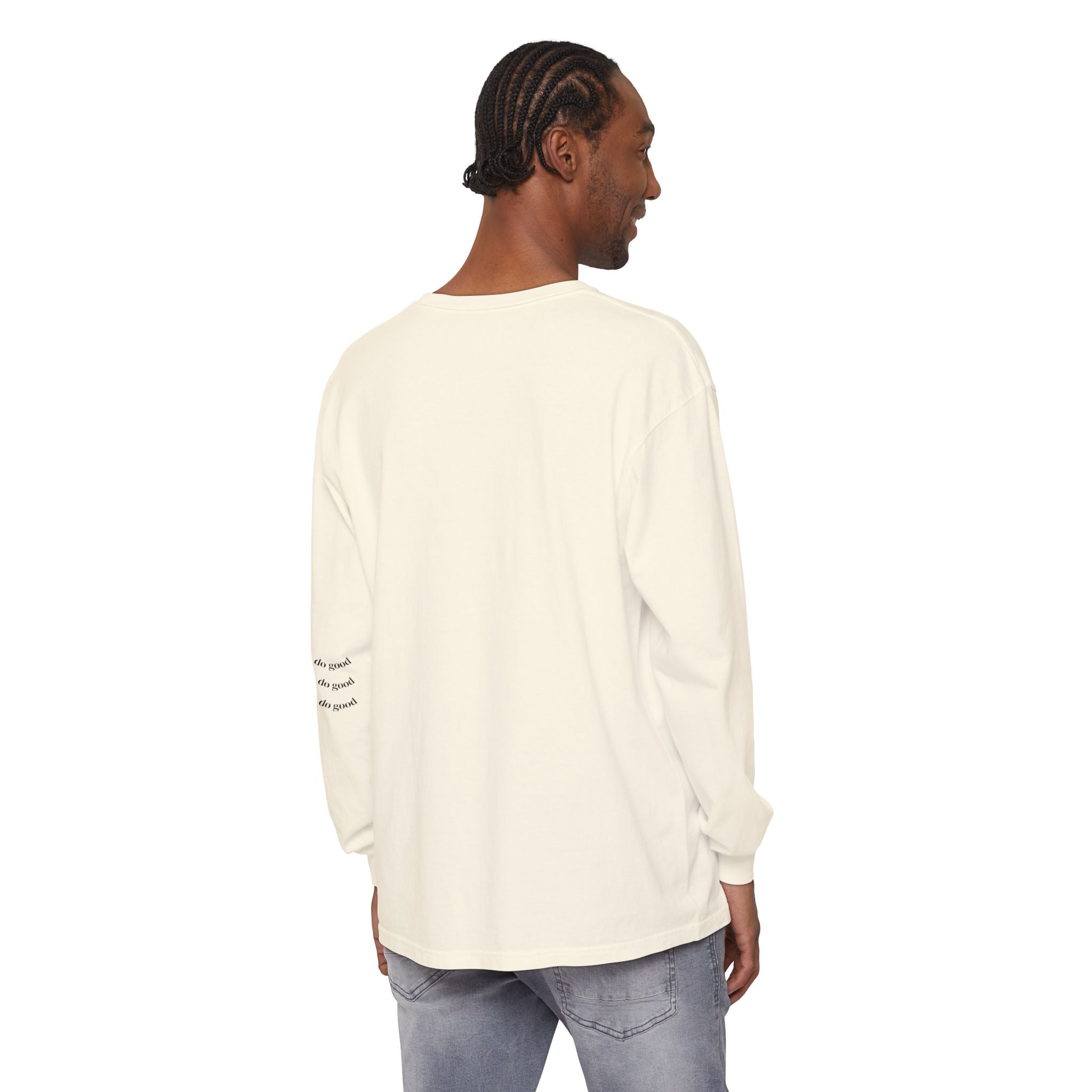 Gothic Alice Long Sleeve Tee — "Eat Me, Drink Me" Tattooed Fairycore Shirt