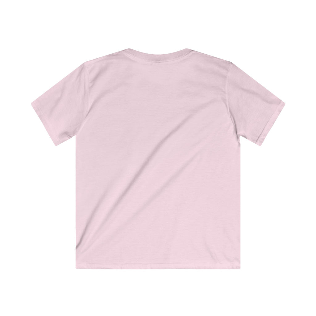 Kids T‑Shirt — Minimal Yellow Lemon Wheel Bicycle Tee