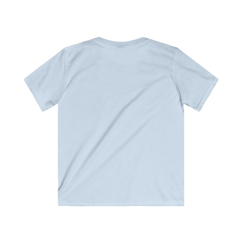 Kids T‑Shirt — Minimal Yellow Lemon Wheel Bicycle Tee