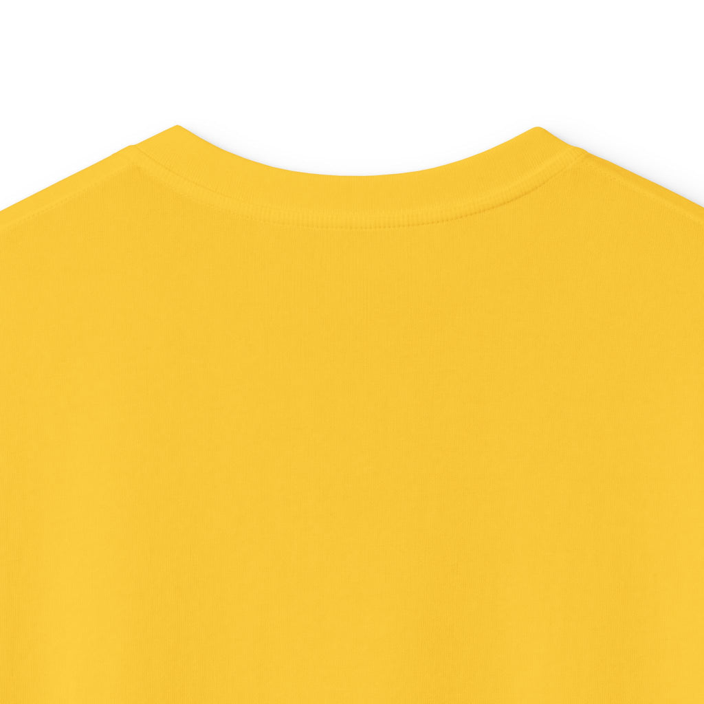 Kids T‑Shirt — Minimal Yellow Lemon Wheel Bicycle Tee