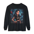 Gothic Alice Long Sleeve Tee — "Eat Me, Drink Me" Tattooed Fairycore Shirt