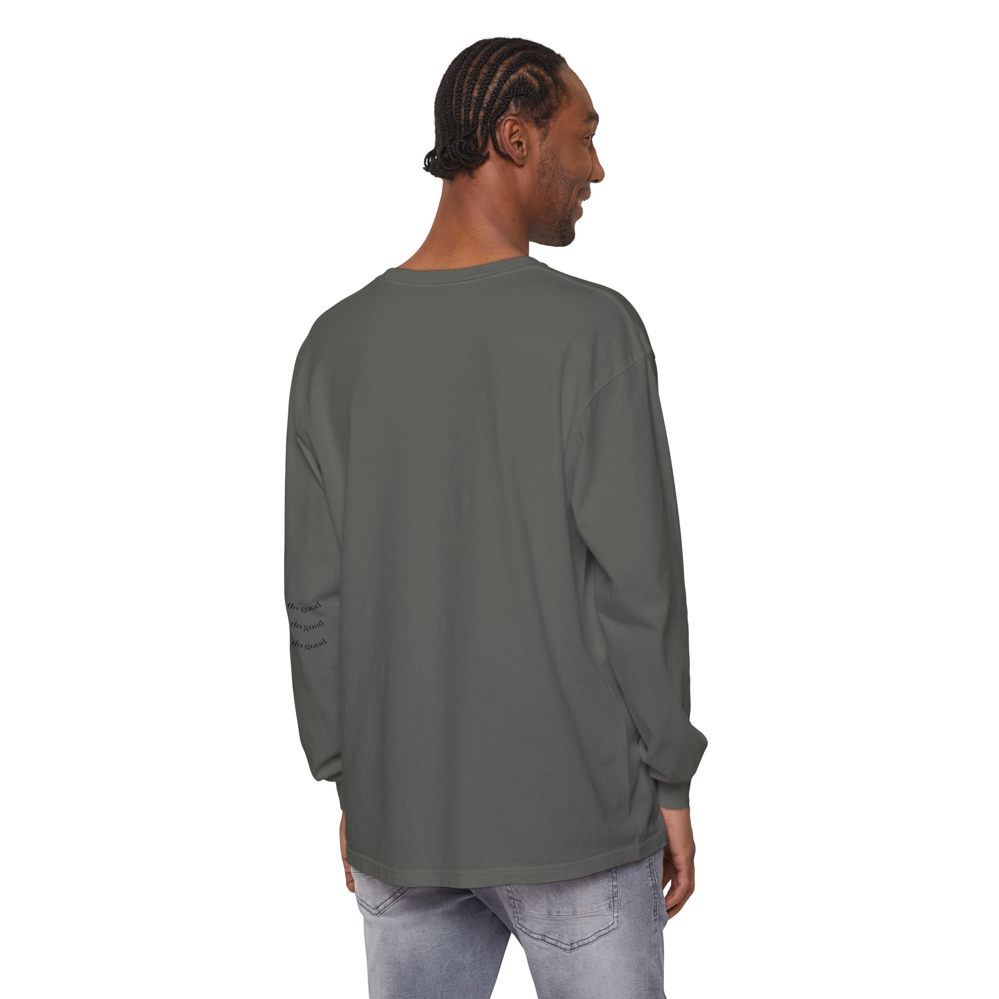 Gothic Alice Long Sleeve Tee — "Eat Me, Drink Me" Tattooed Fairycore Shirt