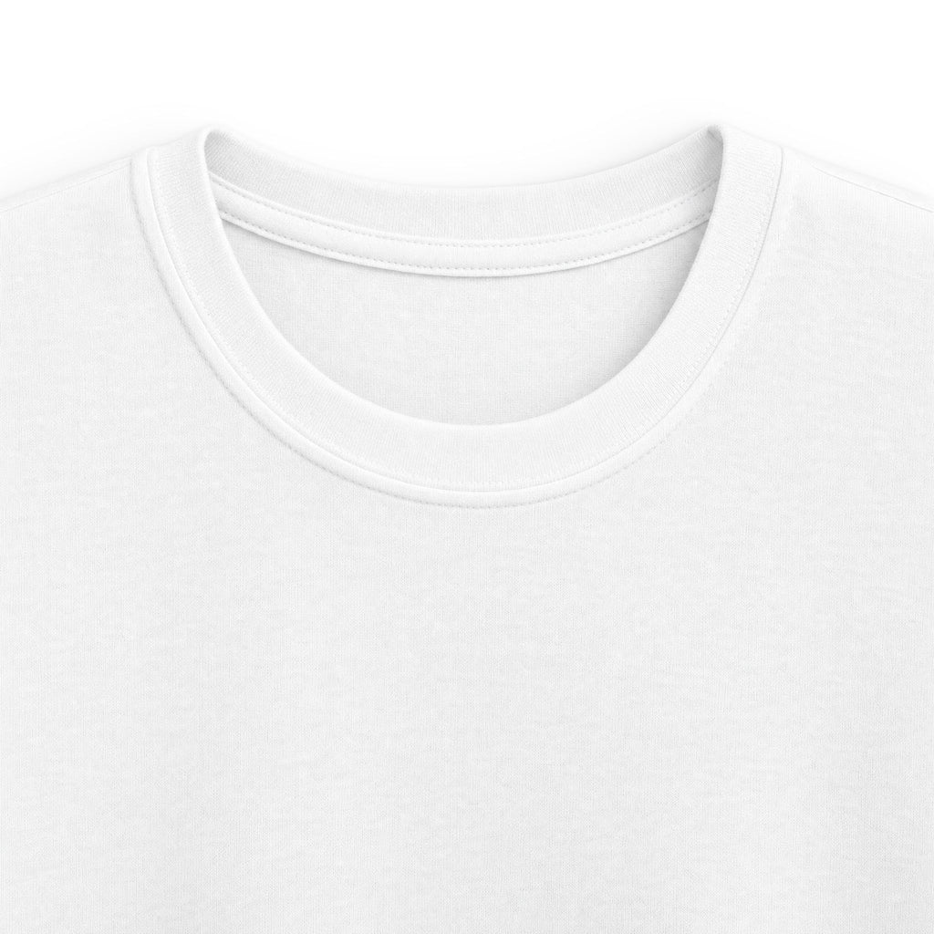 Kids T‑Shirt — Minimal Yellow Lemon Wheel Bicycle Tee