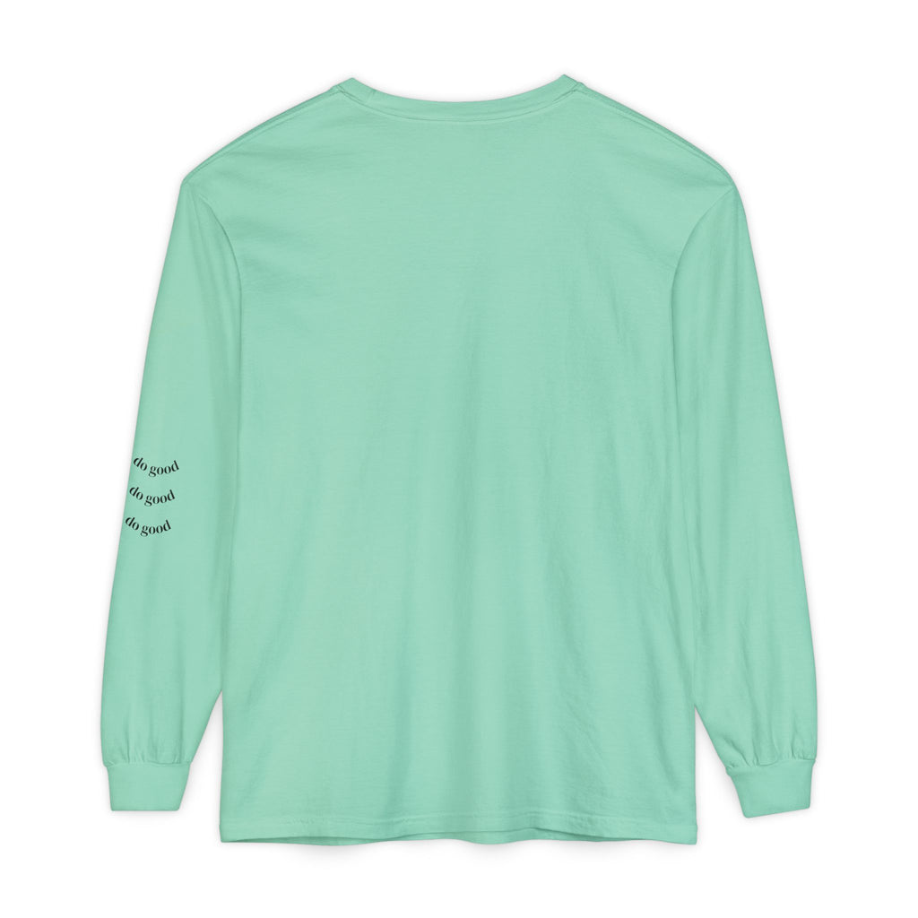 Gothic Alice Long Sleeve Tee — "Eat Me, Drink Me" Tattooed Fairycore Shirt